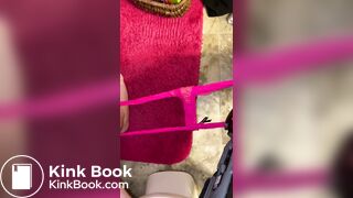 Shitting on the toilet again