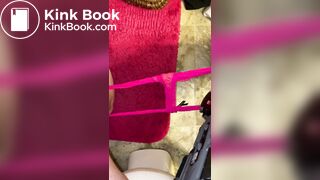 Shitting on the toilet again