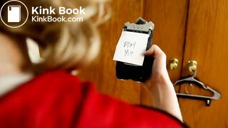 beautiful girl with two guys went into the house and went to take a shit in