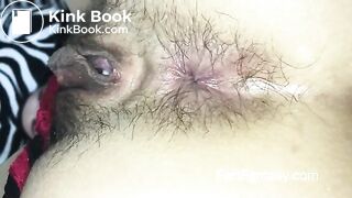 Farting to your nose with her hairy asshole!