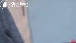 Uemura seduces in front of the camera before defecating