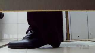 China woman toilet pooping