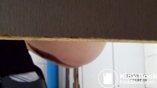 China woman toilet pooping