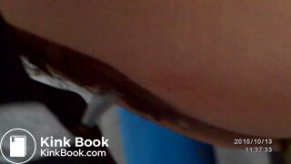 China woman toilet pooping