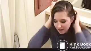 Girls Toilet Pooping