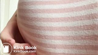 constipated panty poop again