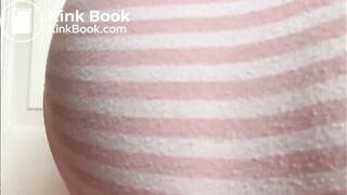 constipated panty poop again