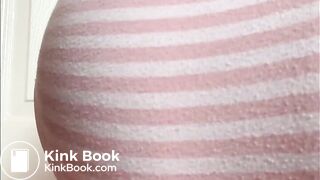 constipated panty poop again