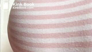 constipated panty poop again