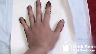 Japanese girl pooping32