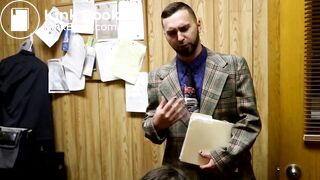 the girl at work could not resist and shit in the trash can