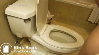 2 hot scenes from a hairy pregnant poop slut