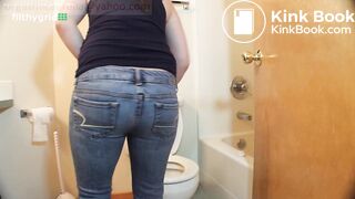 Sexy teen toilet diarrhea farting - video 7
