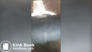 Girl has diarrhea in public toilet - video 15