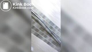 Alice cleans her ass