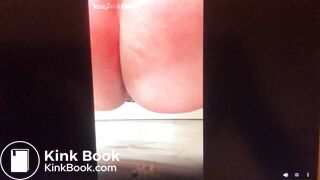 Girl pooping in bathroom - video 2