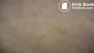 Amateur friend getting shit on