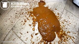 Enormous shower diarrhea