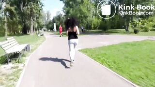 Janet – Leggings Pooping In Public Park – ...