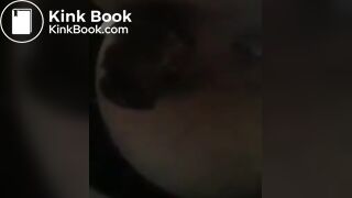 Young girl taking a shit and showing her holes