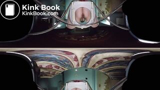 Cute Japanese girl VR shitting