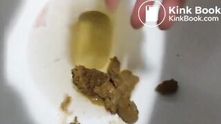 she picked up a Dildo in the ass and put it in her mouth