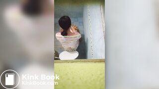 Girl poop thai