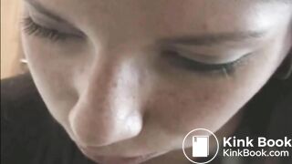 Girl Pooping in Toilet 4 with Toilet Paper