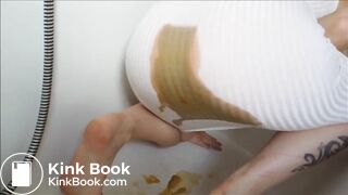 White skirt diarrhea