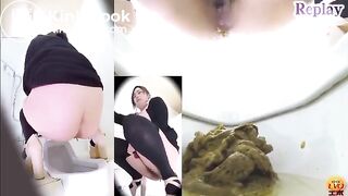 japanese girl fart with poop