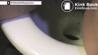 Hot girl pooping on toilet 4