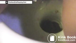 Hot girl pooping on toilet 4