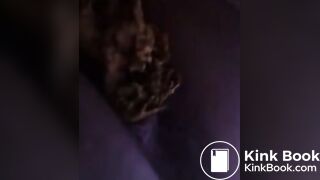 Massive soft shit in her toilet