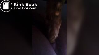 Massive soft shit in her toilet