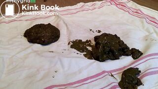 Beautiful ebony mistress lightskin so pretty scat on the floor