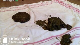 Beautiful ebony mistress lightskin so pretty scat on the floor