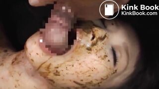 Asian female shit, eat and fuck - part 3