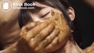 Asian female shit, eat and fuck - part 2