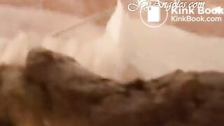 Girl smoking and pooping simultaneously