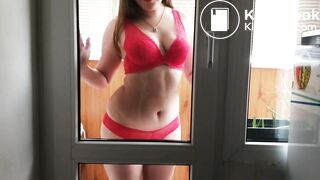 Let's have a look.. Through the square window...