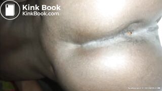 My African girl serves me breakfast