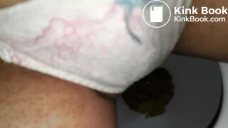 Ready to play that two lovey panty.white red strawberry panty was under