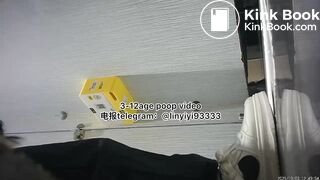 Beautiful girl poops in the toilet 93