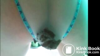 Pantie poo in cute panties
