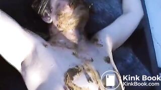 ... shits in slave mouth - video 2