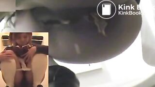 Japanese girl pooping40