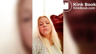 mature milf pants pooping