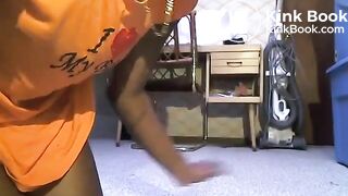 Sexy pooping ebony - video 4