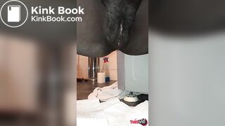 Sexy pooping ebony - video 14