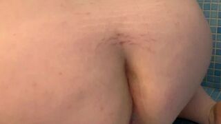 Tummy ache and desperate piss